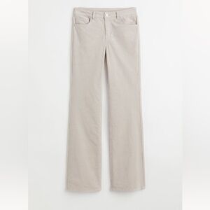 H&M Flared Corduroy Pants